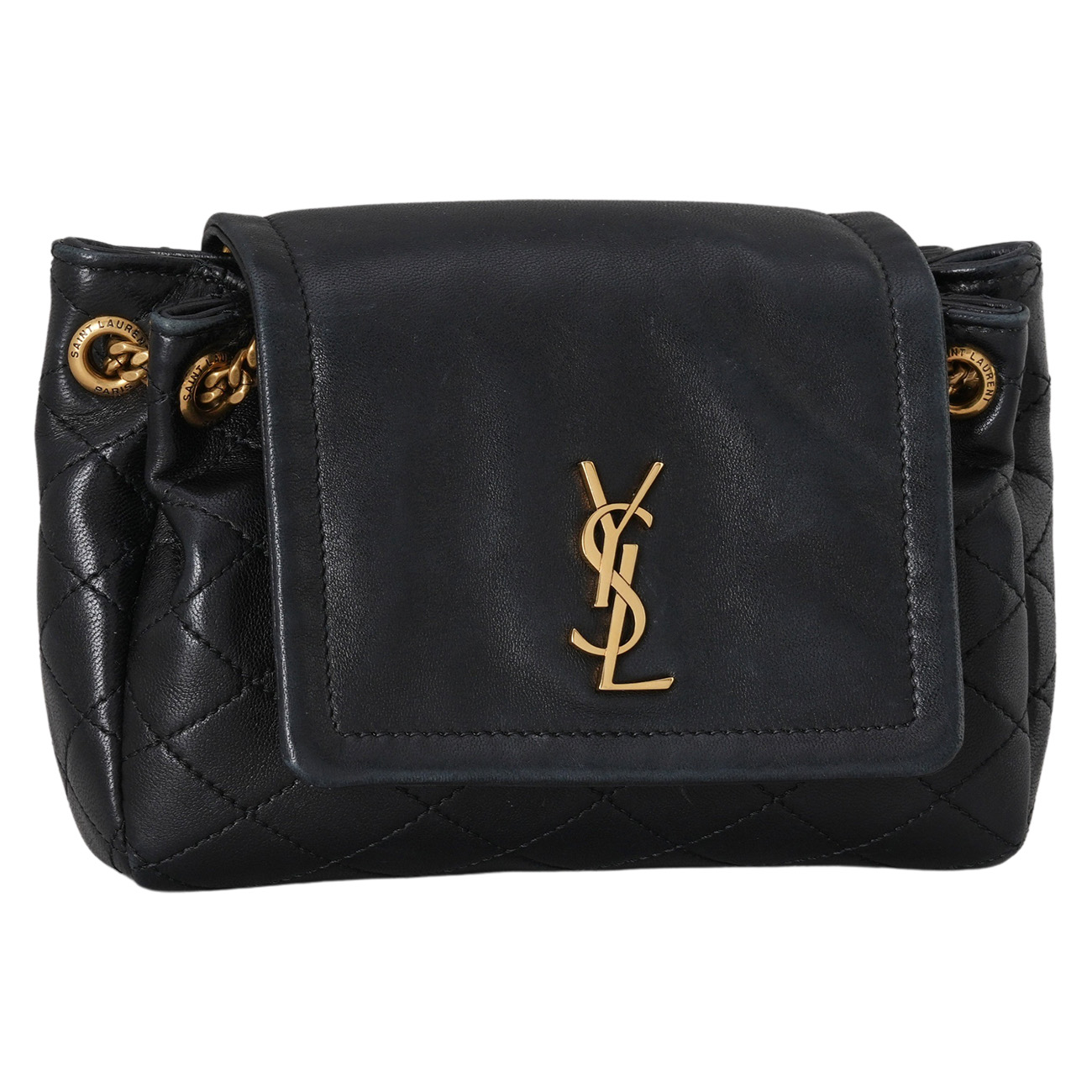 YVES SAINT LAURENT(USED)생로랑 672738 노리타 미니